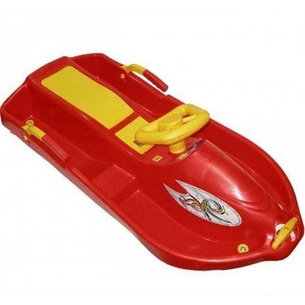 Санки Plastkon Snow boat червоні (42522) зображення 1