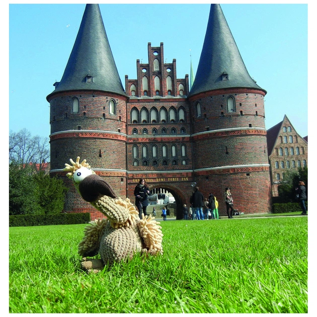 Іграшка для собак Trixie Гриф Густав Тканина і плюш 28 см (4011905359311) - picture 7