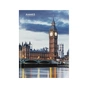 Книга записна Axent A4 City, London, 96 аркушів клітинка (8425-5-A) - зменшене зображення 1