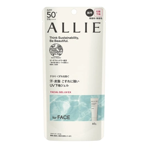 Засіб від засмаги Kanebo Allie Chrono Beauty Facial Gel UV EX SPF50+ PA++++ Для обличчя 60 г (4973167057780) зображення 1