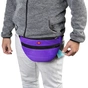 Поясна сумка-бананка для собак WAUDOG Family зі знімним ременем 33x17x10 см фіолетова (56889) - зменшене зображення 5