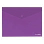 Папка - конверт Economix В5 180 мкм прозора, фактура "глянець", фіолетова (E31302-12) - зменшене зображення 1