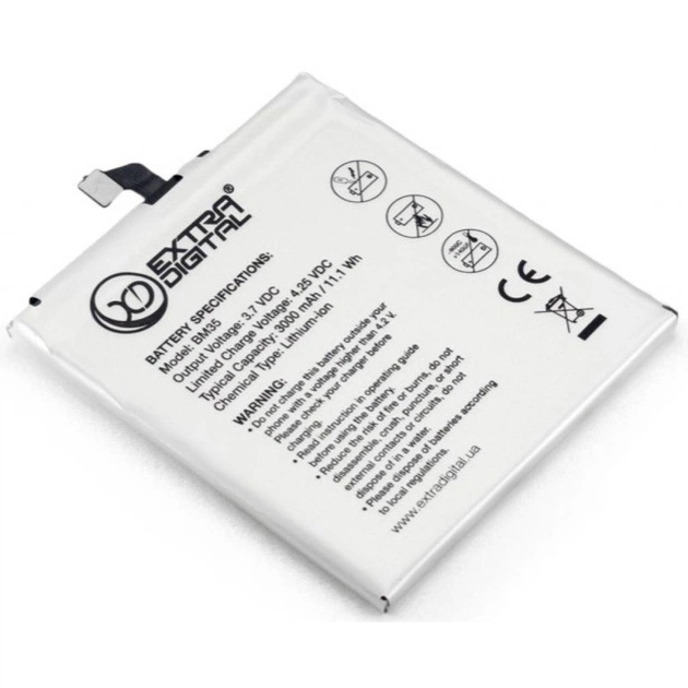Акумуляторна батарея Extradigital Xiaomi Mi 4c (BM35) 3000 mAh (BMX6443) - picture 4