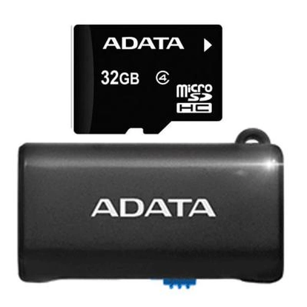 Карта пам'яті ADATA 32GB microSDHC Class 4 (AUSDH32GCL4-ROTGMBK) - изображение 1