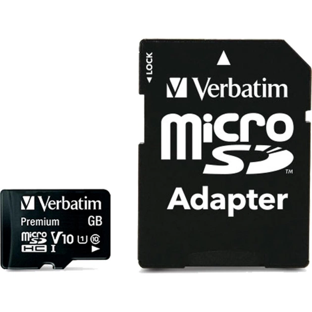 Карта пам'яті Verbatim 64GB microSDHC class 10 (MDAVR-8/G) - зображення 1