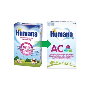 Дитяча суміш Humana AC Expert У разі дитячих кольок і запорів 300 г (4031244720467) зображення 1