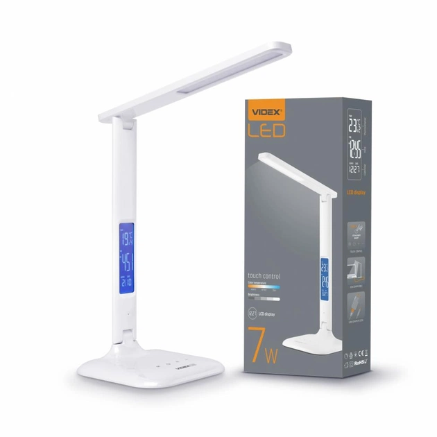 Настільна лампа Videx LED 7W 3000-5500K 220V (VL-TF05W) - picture 8