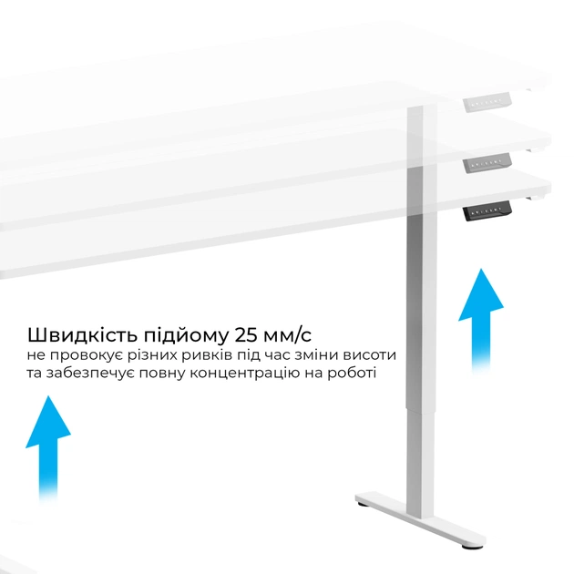 Комп'ютерний стіл OfficePro ODE1880W White (ODE1880W) - picture 5