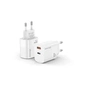 Зарядное устройство Grand-X GaN 1xUSB-C + 1xUSB QC3.0 36W white (CH-360W) - уменьшенное изображение 2