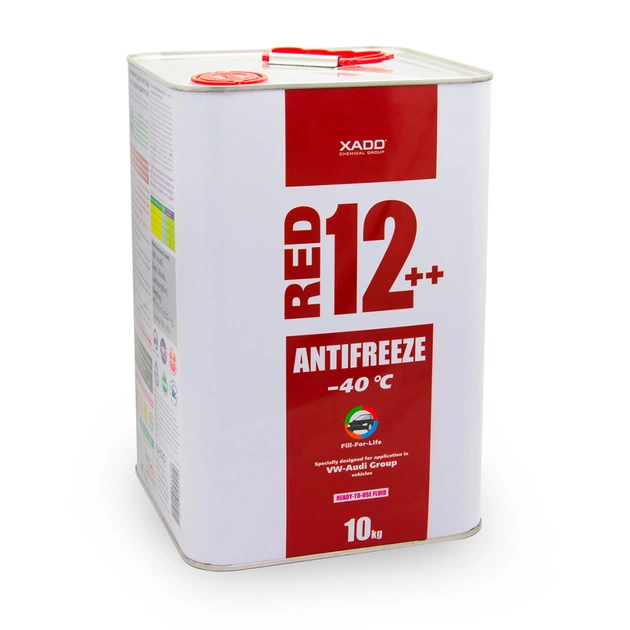 Антифриз Xado Red 12++ -40 10 кг (XA 50409) - изображение 1