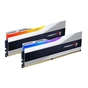 Модуль пам'яті для комп'ютера DDR5 32GB (2x16GB) 6800 Trident Z5 RGB Silver G.Skill (F5-6800J3445G16GX2-TZ5RS) - зменшене зображення 2