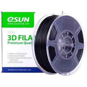 Пластик для 3D-принтера eSUN EABSMAX 1,75mm BLACK 1kg (ABS-FR175B1P1) зображення 1