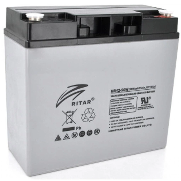 Батарея к ИБП Ritar HR1250W, 12V 14 Ah (HR1250W) - изображение 1