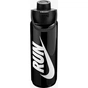 Пляшка для води Nike TR RECHARGE CHUG BOTTLE 24 OZ N.100.4320.044.24 чорний 709 мл (197774012428) - зменшене зображення 1