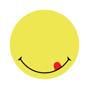 Бумага для заметок Axent с клейким слоем Smile 70х70мм, 50 листов (2444-02-A) изображение 1