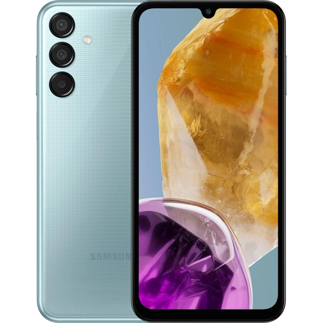 Мобільний телефон Samsung Galaxy M15 5G 4/128GB Light Blue (SM-M156BLBUEUC) - зображення 1