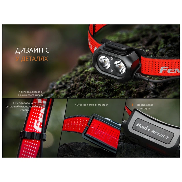 Ліхтар Fenix HP12R-TB чорний (HP12R-TB) - picture 8