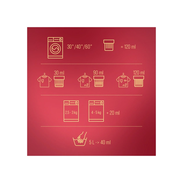 Гель для прання Woolite Для кольорових тканин З кератином 2.7 л (5900627090475) - picture 6