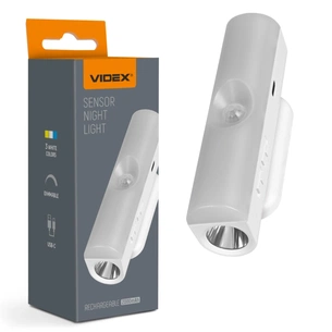 Светильник Videx акумуляторний з датчиком руху (VL-NL108W) изображение 1