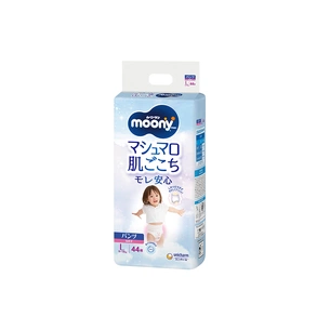 Підгузки Moony трусики для дівчаток L 9-14 кг 44 шт. (4903111206438) зображення 1