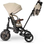 Детский велосипед QPlay Comfo Max складаний триколісний Beige (T70 ComfoMaxBeige) - уменьшенное изображение 3