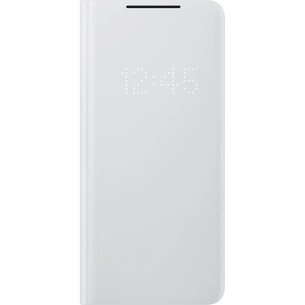Чохол до мобільного телефона Samsung Smart LED View Cover Galaxy S21 Ultra Light Gray (EF-NG998PJEGRU) зображення 1