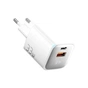 Зарядний пристрій Essager 1xUSB + 1xUSB-C 33W GaN white (ECTAC-JXB02-Z) - зменшене зображення 2