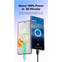 Дата кабель USB 2.0 AM to USB-C 1.0m 100W black Essager (EXC7A-WL01-P) - зменшене зображення 5