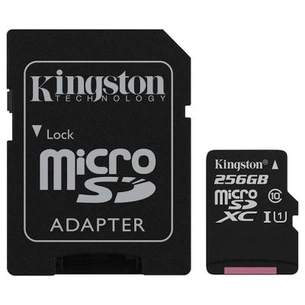 Карта пам'яті Kingston 256GB microSDXC class 10 UHS-I (SDC10G2/256GB) зображення 1