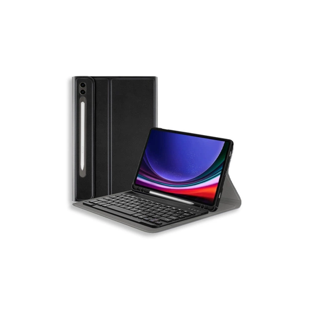 Чохол до планшета AirOn Premium Samsung Galaxy Tab S9 Plus 12.4'' 2023 + Bluetooth Keyboard (4822352781116) - зображення 1