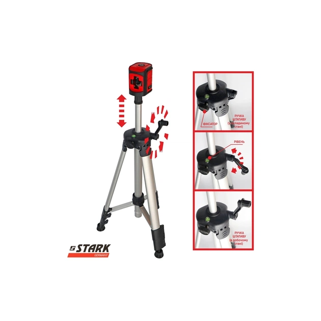 Лазерний нівелір Stark LL-202G SET (290150026) - picture 5