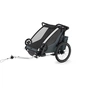 Коляска Thule Chariot Cross 2 Double (Dark Slate) (TH 10201035) - зменшене зображення 1