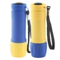 Ліхтар Quantum Smile yellow+blue 3W COB 3xAAA 2шт/уп (QM-FL1045-PB) - зменшене зображення 1
