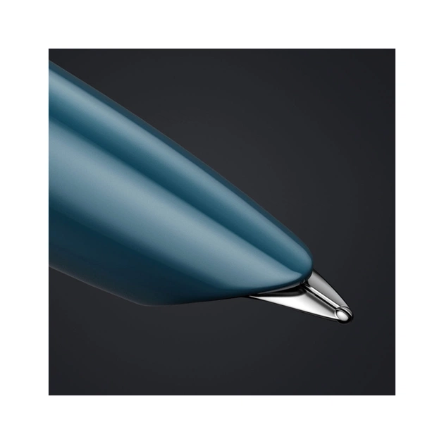 Ручка перьевая Parker PARKER 51 Teal Blue CT FP F (55 311) - изображение 5