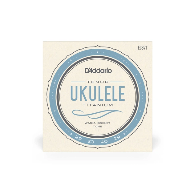 Струни для гітари D'Addario Titanium Ukulele Tenor (EJ87T) - зображення 1