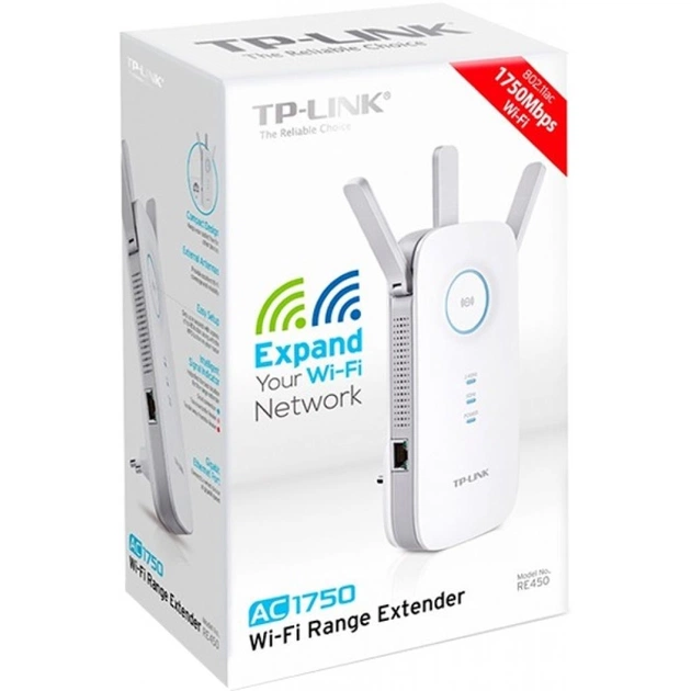 Ретранслятор TP-Link RE450 AC1750, 1хGE LAN (RE450) - picture 4