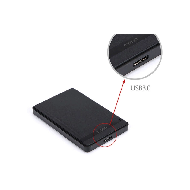 Кишеня зовнішня Dynamode 2.5" SATA HDD/SSD USB 3.0 Black (DM-CAD-25317) - picture 8