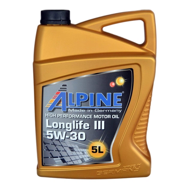 Моторна олива Alpine 5W-30 Longlife III 5л (0285-5) - изображение 1