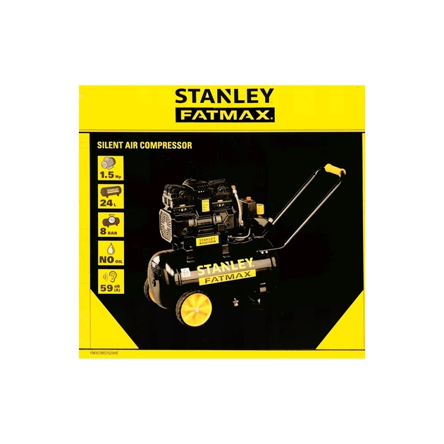 Компресор Stanley поршневий FATMAX FMXCMS1524HE, 160 л/хв, 1.1 кВт (FMXCMS1524HE) - picture 7