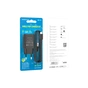 Зарядний пристрій BOROFONE BA68A Glacier USB + cable USB to Lightning 10.5W Black (6974443385687) - уменьшенное изображение 4