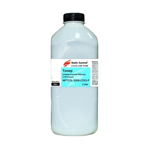 Тонер HP/Canon MPTCOL OS3 500г cyan (фасовка) Static Control (MPTCOL-500B-COS3-P) зображення 1