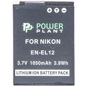 Акумулятор до фото/відео PowerPlant Nikon EN-EL12 (DV00DV1242) изображение 1