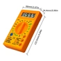 Цифровий мультиметр ANENG AN-DT830X, V, A, R, C, функція hFE (AN-DT830X) - зменшене зображення 3