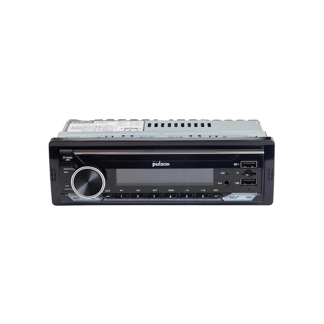 Автомагнитола PULSO RGB, USB, FM, RCA, LCD-дисплей, 4х50 Вт (P110311) - изображение 1