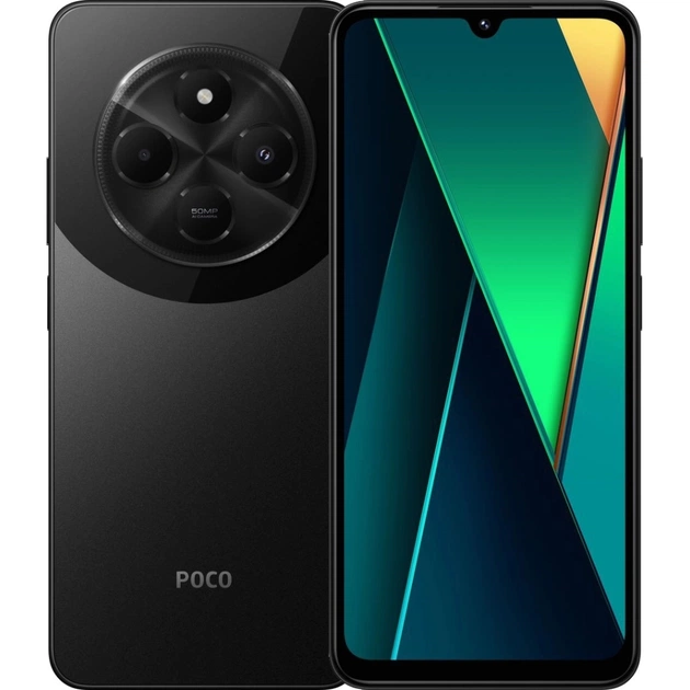 Мобільний телефон Xiaomi Poco C75 8/256Gb Black (1104801) - зображення 1