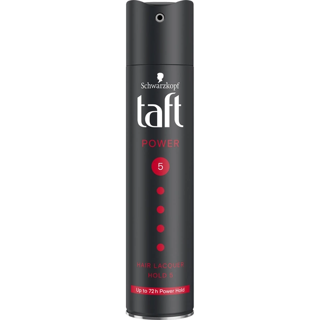 Лак для волосся Taft Power Кофеїн Фіксація 5 250 мл (4015001003505/4015000510790) - picture 1
