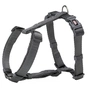 Шлея для собак Trixie Premium Н-подібна нейлон XS-S 30-44 см/10 мм графітова (4053032021617) - зменшене зображення 1