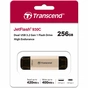 USB флеш накопичувач Transcend 256GB JetFlash 930 Gold-Black USB 3.2/Type-C (TS256GJF930C) - зменшене зображення 8