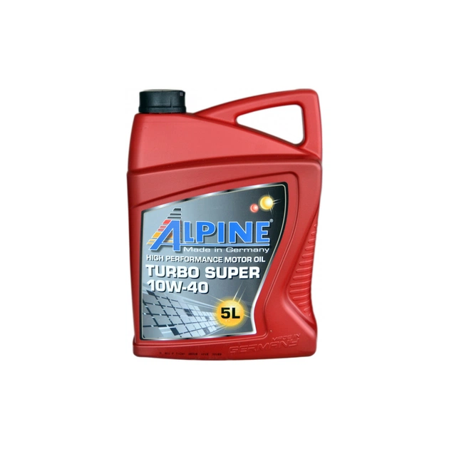 Моторное масло Alpine 10W-40 Turbo Super 5л (0345-5) - изображение 1