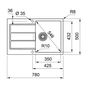 Мийка кухонна Franke Sirius 2.0 S2D 611-78/143.0621.190 (143.0621.190) - зменшене зображення 6